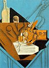 Musician's Table by Juan Gris